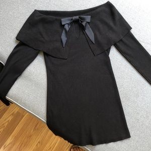 White House Black Market off-shoulder sweate